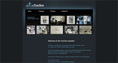 Desktop Screenshot of finetest.com